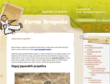 Tablet Screenshot of farma-draganic.net